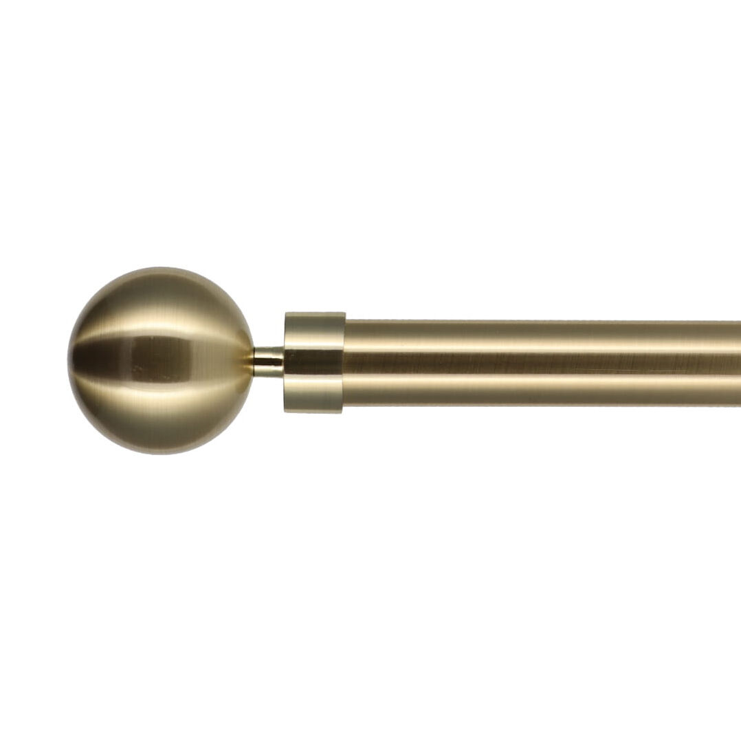Set bastone tenda allungabile (L120 - L210 cm / D28 mm) Hera Oro