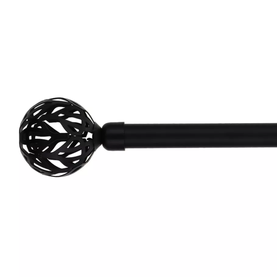 KIT EXT 210-380 CM D19 EMBOUT VINTAGE - NOIR MAT