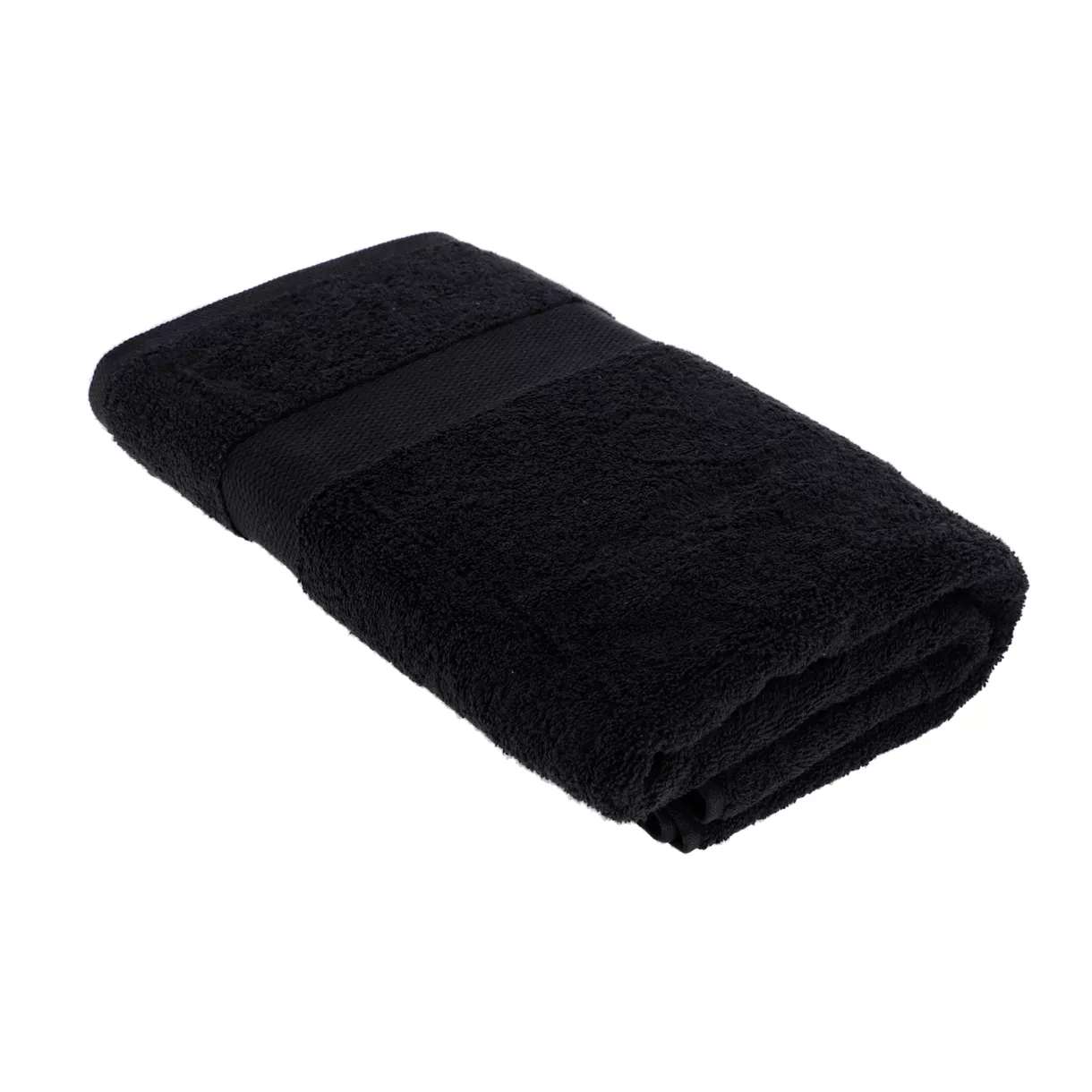 Katoenen badhanddoek (90 x 150 cm) Timeless Zwart