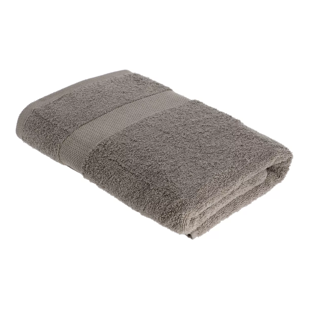 SERVIETTE DE BAIN 70X130 CM 100% COTON - TAUPE