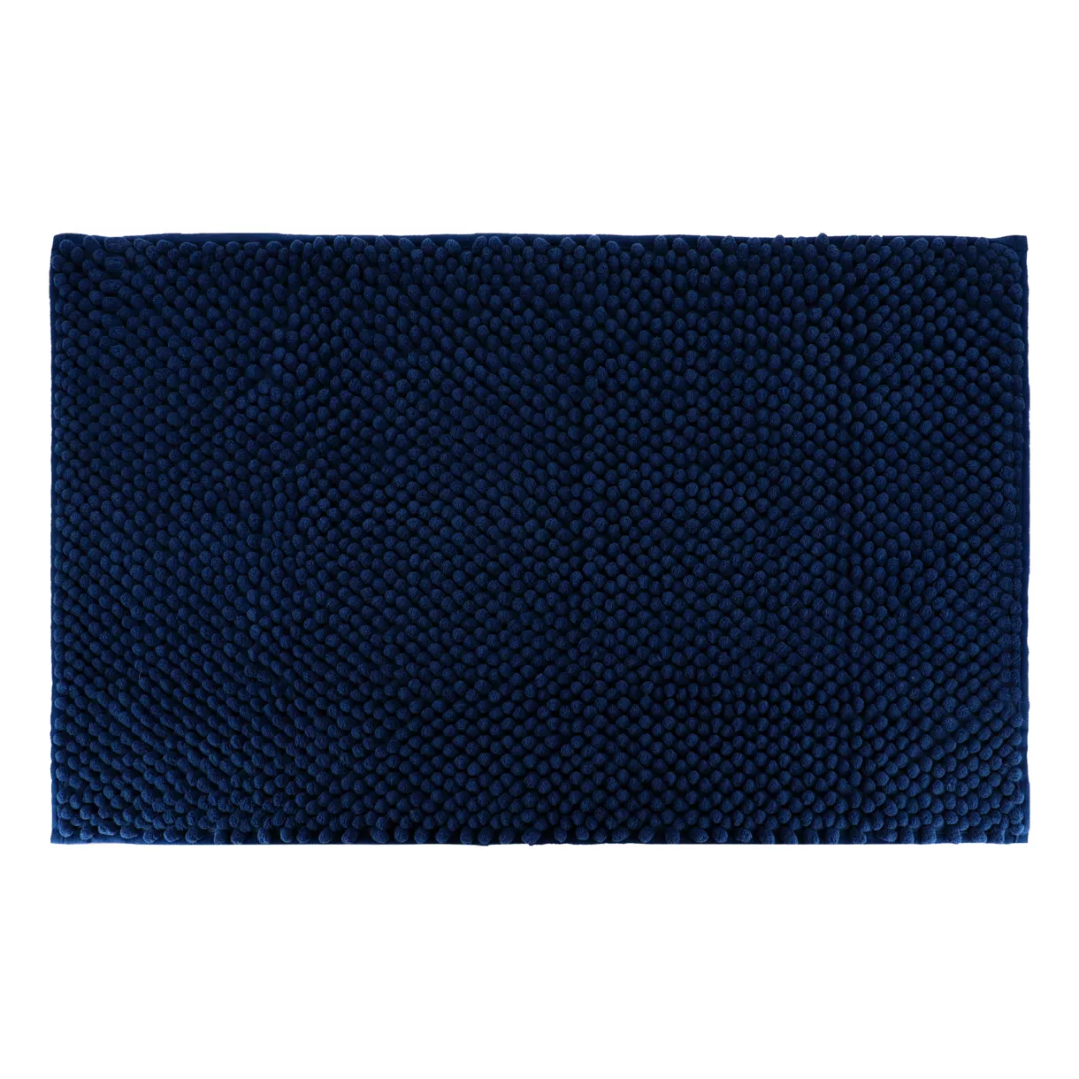 Microvezel badmat (50 x 80 cm) Marineblauwe bollen