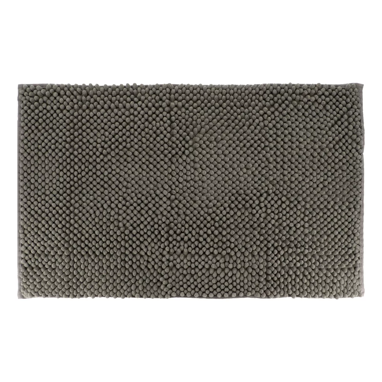 Badteppich Mikrofaser (50 x 80 cm) Boules Grau