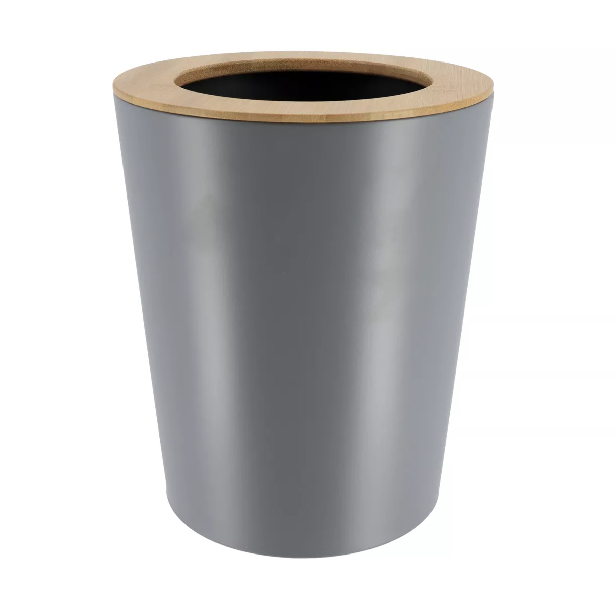 Cubo de basura para baño 5L Purebamboo Gris