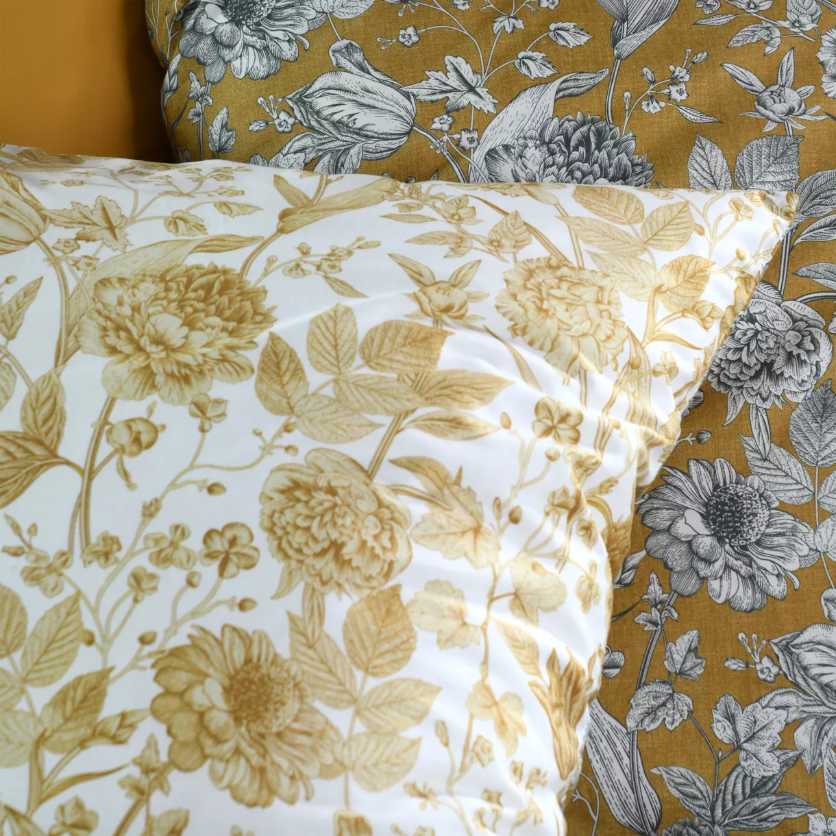 JACINTHE TAIE SAC 50X70 MOUTARDE