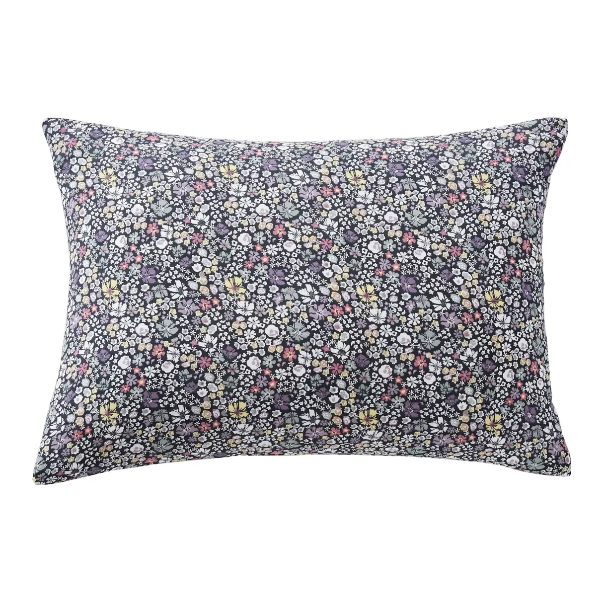 Funda de almohada rectangular en gasa de algodón (50 x 70 cm) Elya Violeta