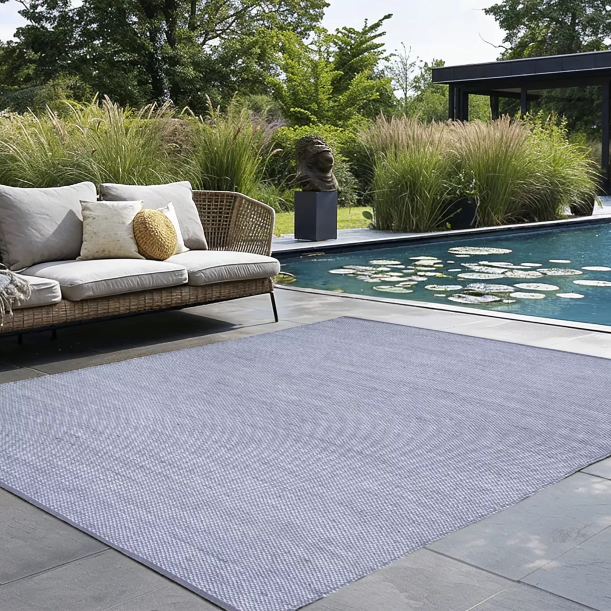 Alfombra de exterior (160 x 230 cm) Hugo Galet	
