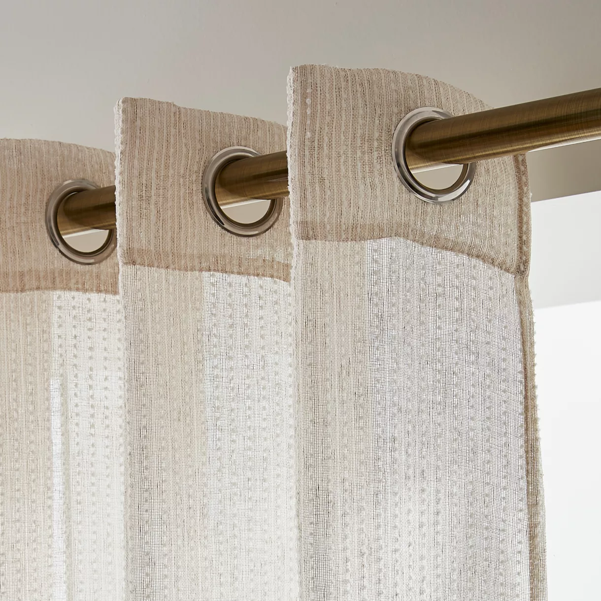 Voilage œillets (180 x 240 cm) Arthur Beige