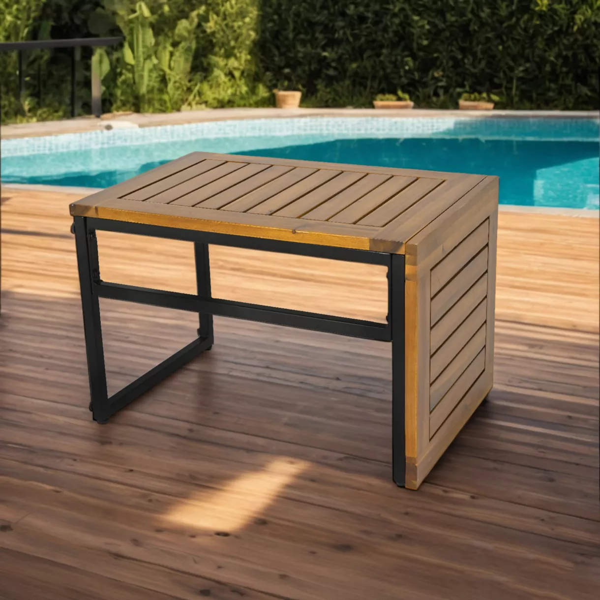 Table appoint verona acacia outdoor fsc 100%
L38.00-W38.00-H57.00cm