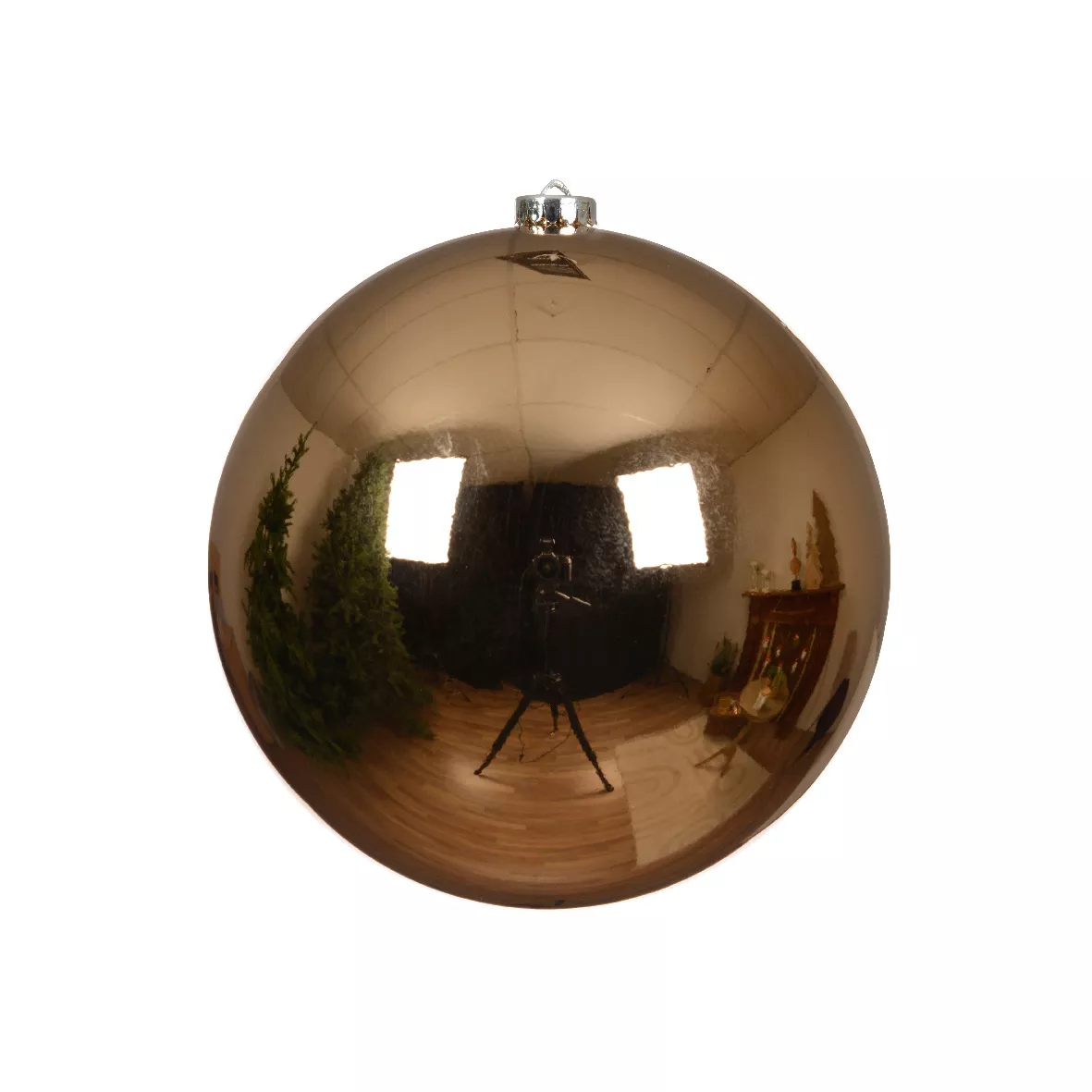 Bola de Navidad (D140 mm) Alpine Nuez Pecana