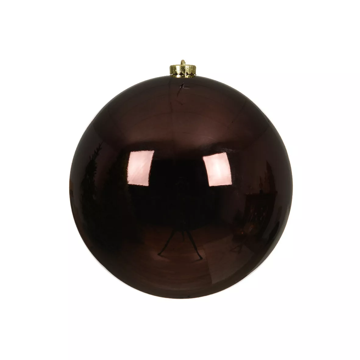 1 Boules incassable brillant ALPINE dia14.00cm noir truffe