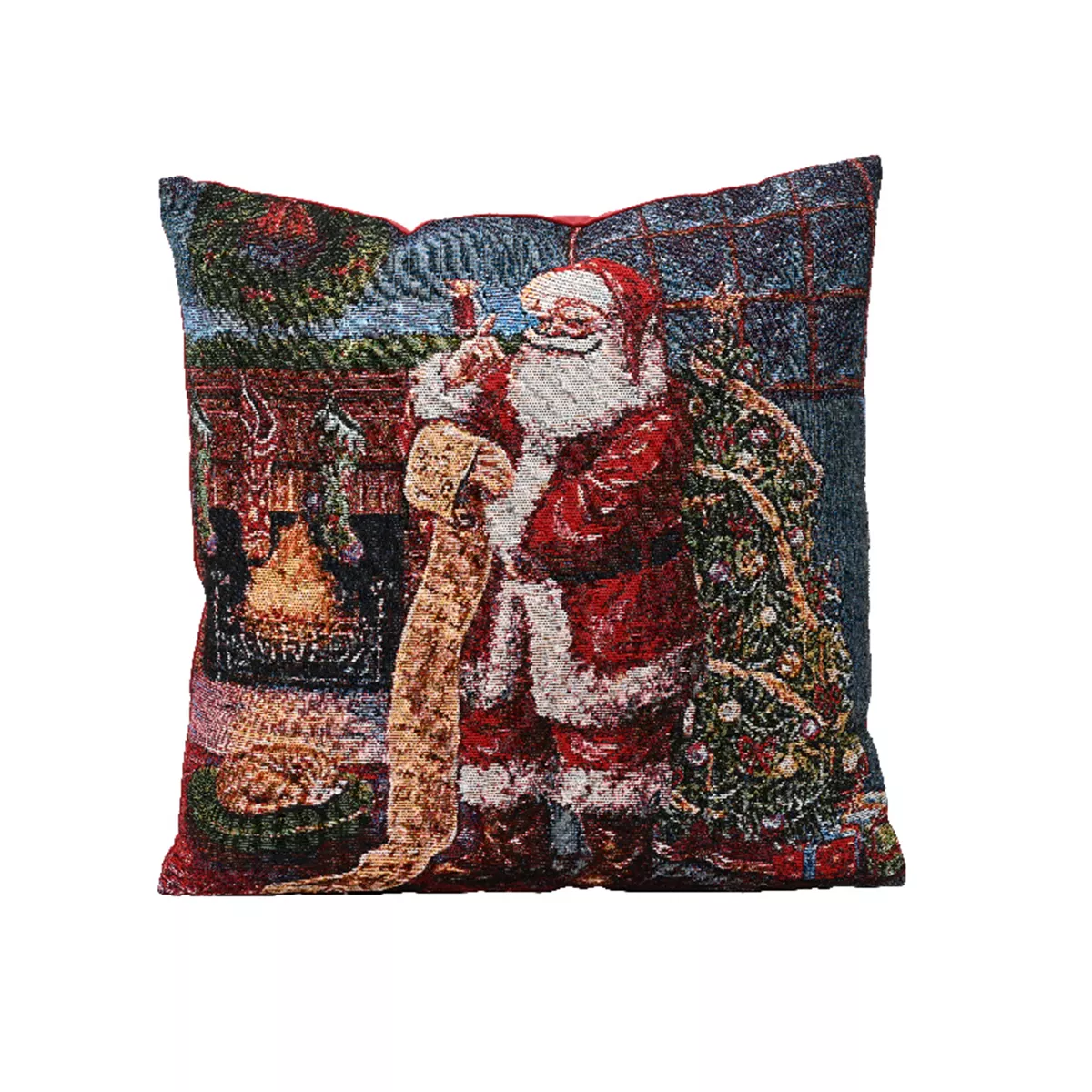 1 Coussin velours polyester MOD B L45.00-W45.00-H10.00cm multi