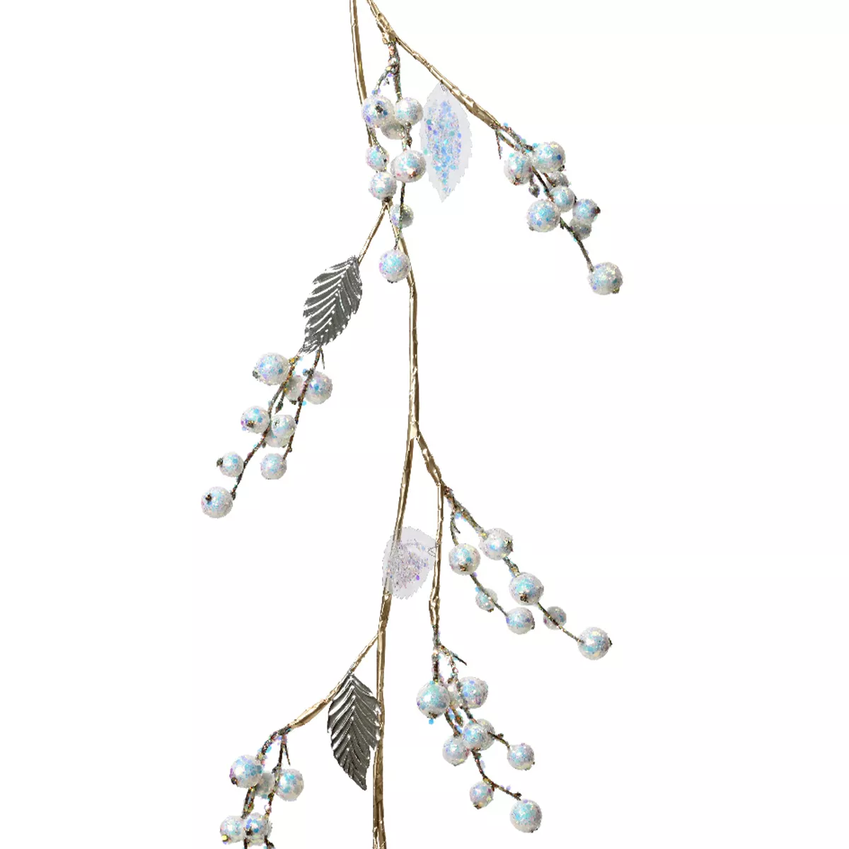Guirlande de baies (120 cm) Ice nature Irisé