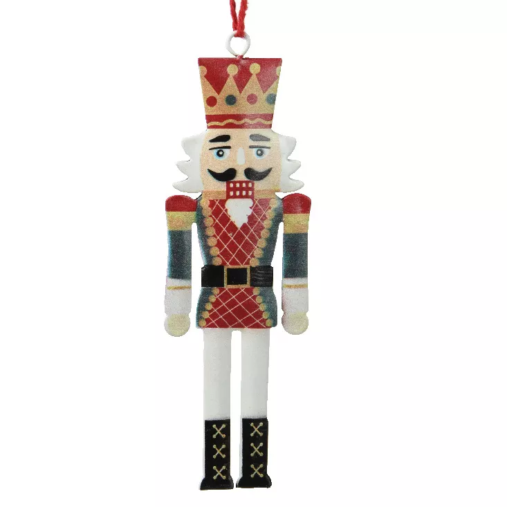Cascanueces colgante de metal (H12 cm) Capitán Victor