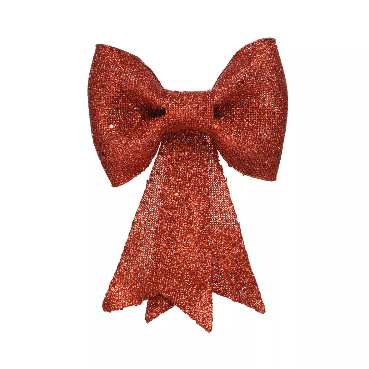 Grote Rode Glitter Strik