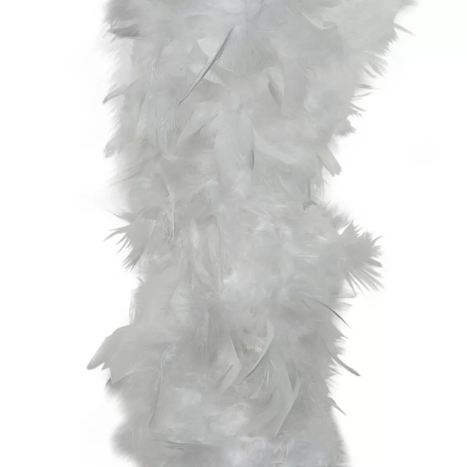 Guirlande Boa plume (184 cm) Douceur Blanc