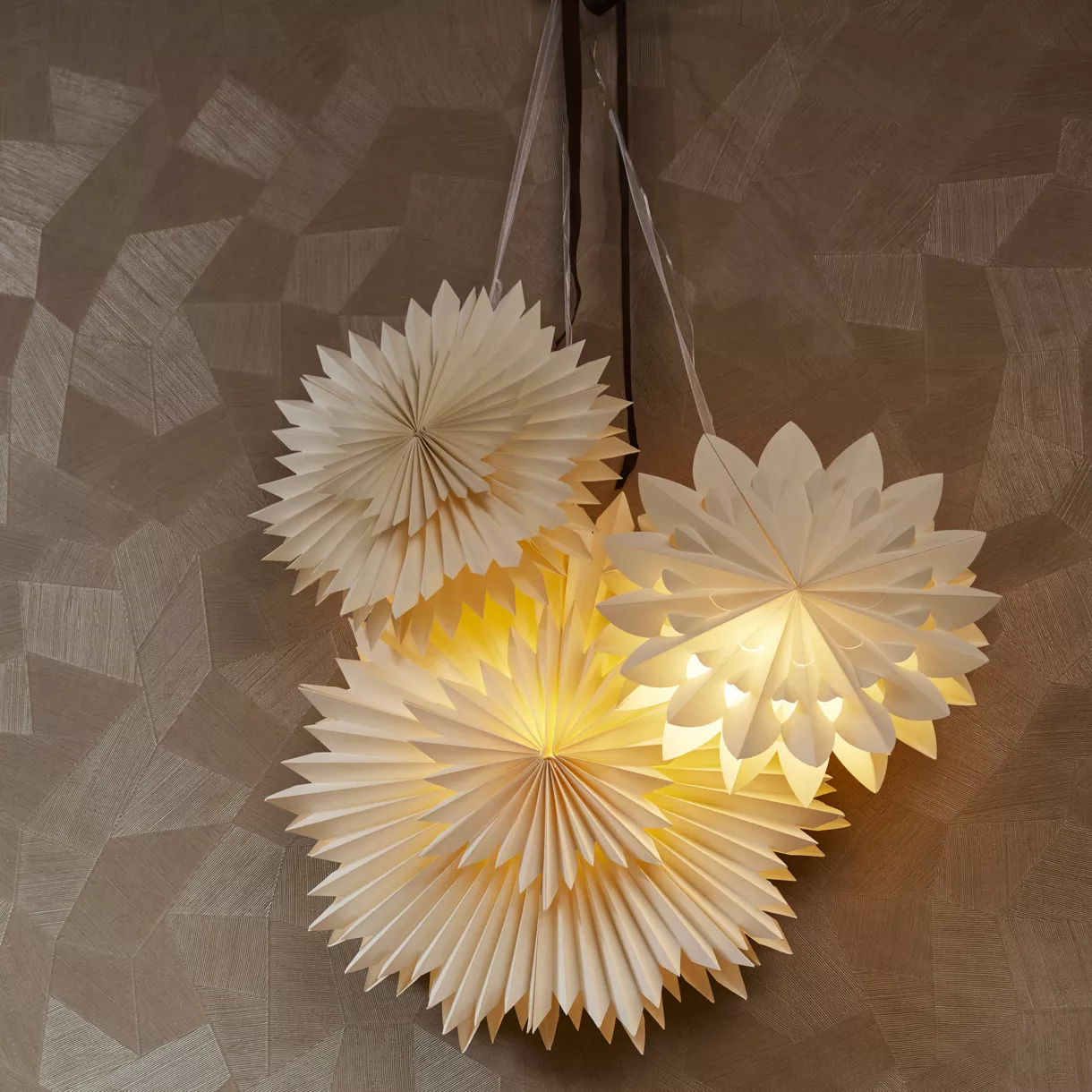 1 LED etoile intŽrieur dia40.00-L12.00cm-6L blanc/blanc chaud