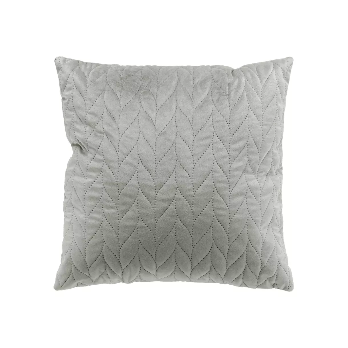 Housse de coussin carrée velours (40 x 40 cm) Daisy Grise