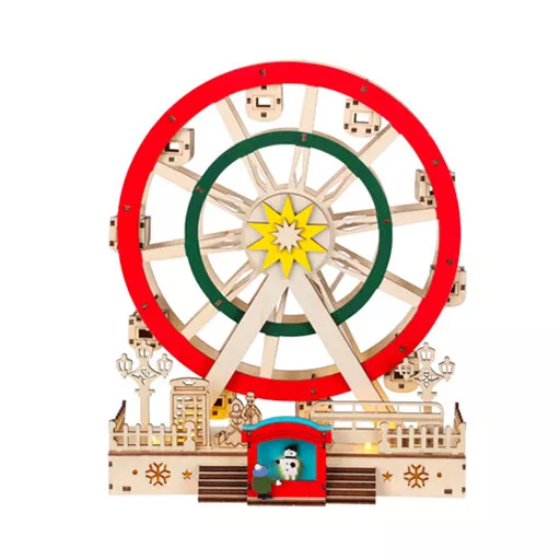 GRANDE ROUE 30CM AVEC LED 2ASS MOD B