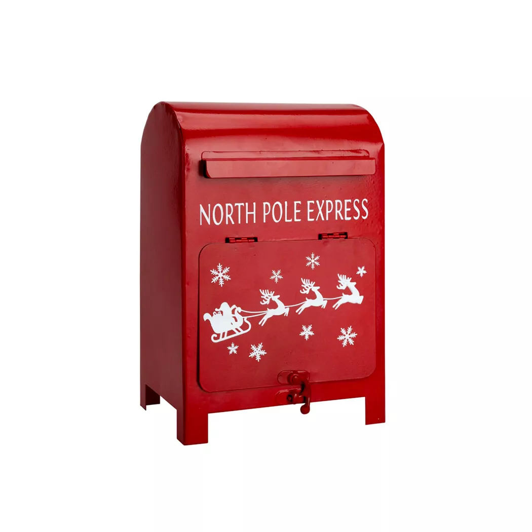 BOëTE LETTRES NOèL 2ASS ROUGE MOD B