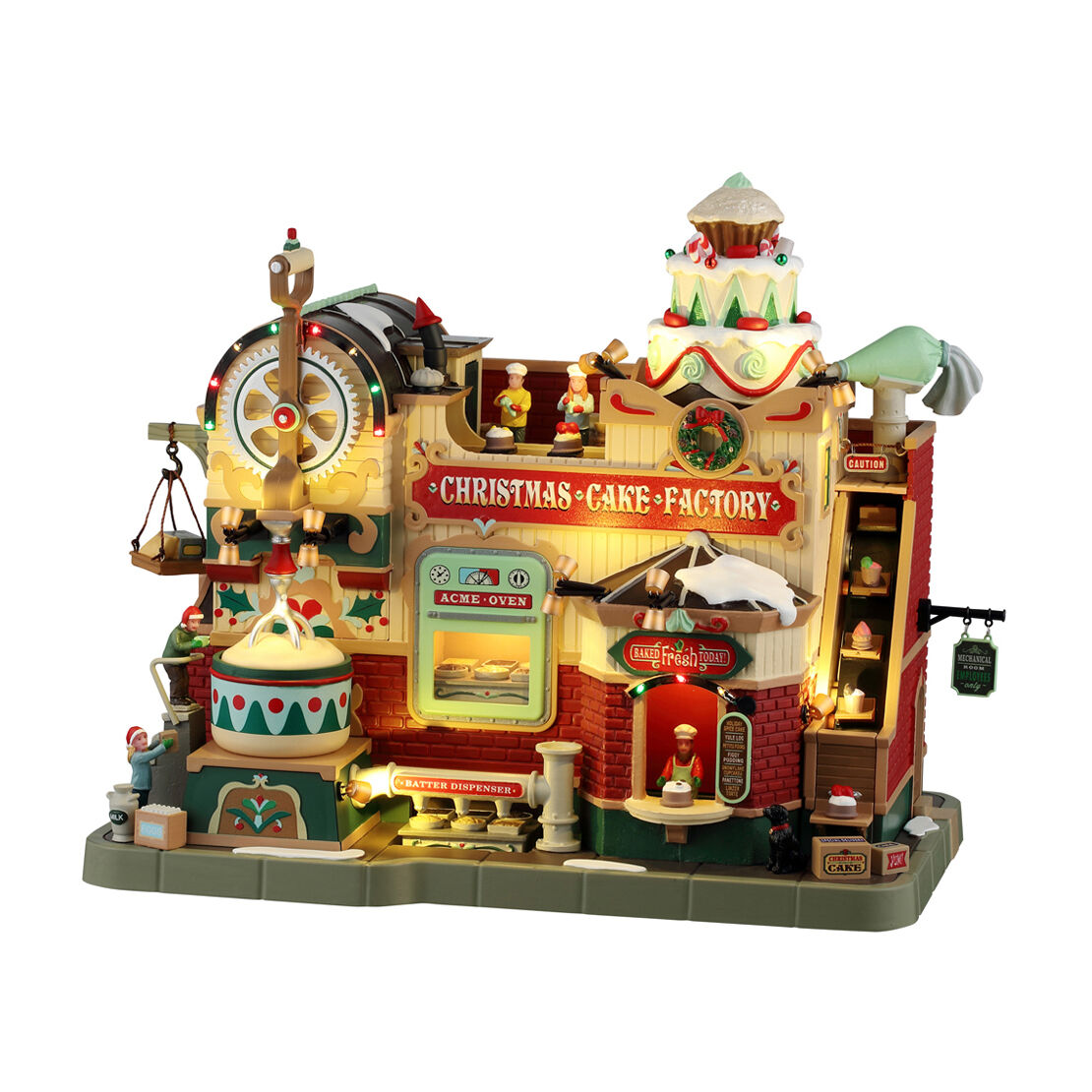 CHRISTMAS CAKE FACTORY, ADAPTATEUR 74254 550M& BLANC INCLUS