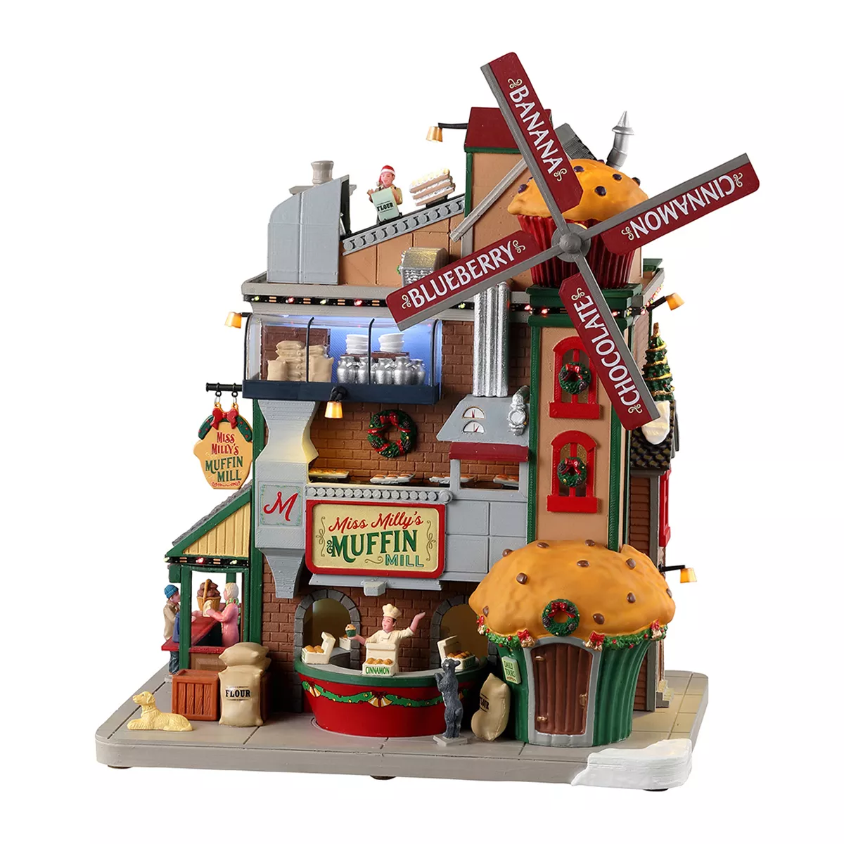 MISS MILLY'S MUFFIN MILL, INCL ADAPTATEUR 74254, 550 mA (BLANC)