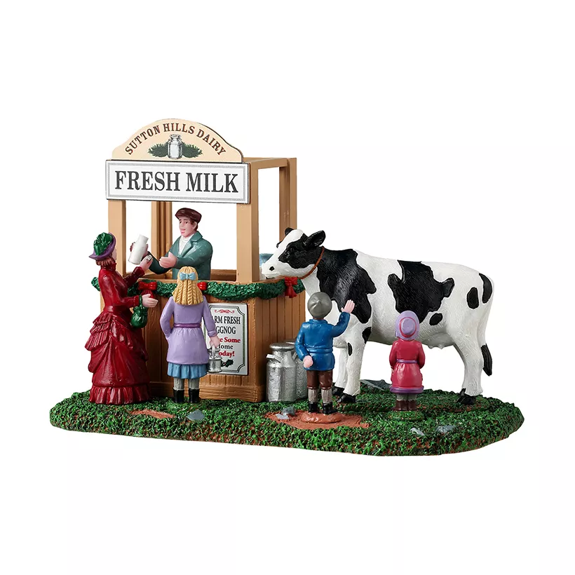 eminza Accessoire Lemax Stand de lait frais