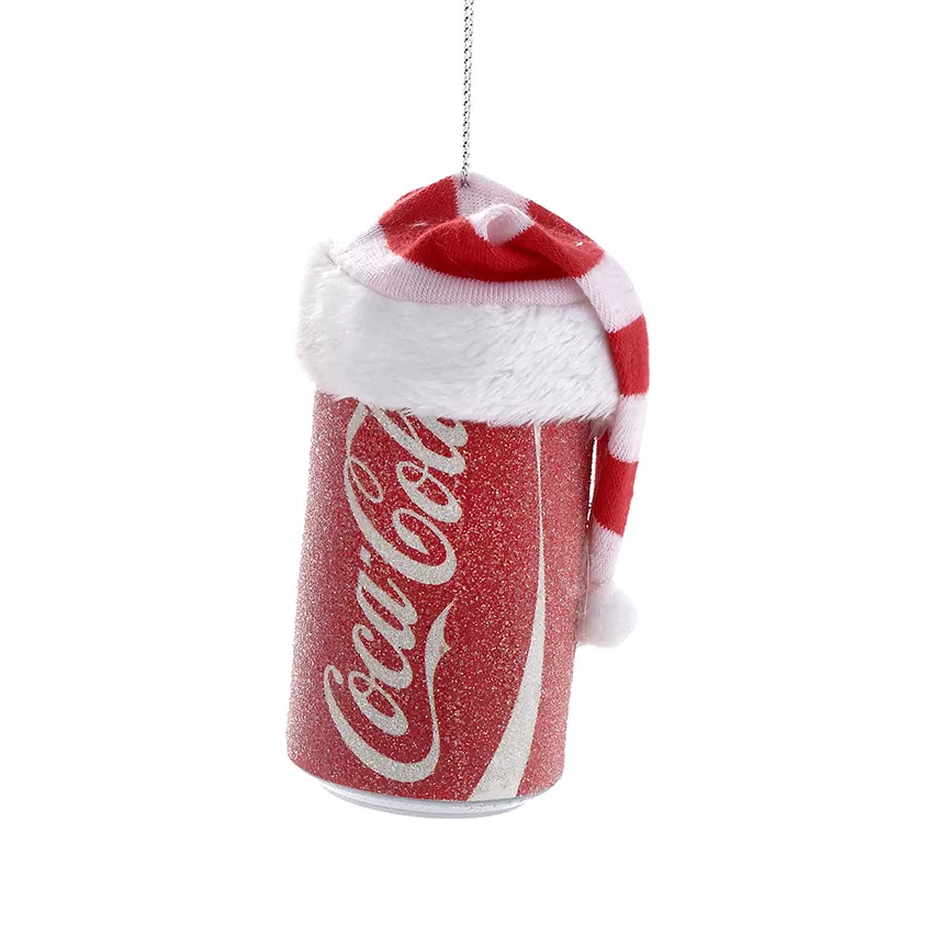 ASSORTIMENT DE 2 CANETTES DE COCA COLA 7 CM ROUGE