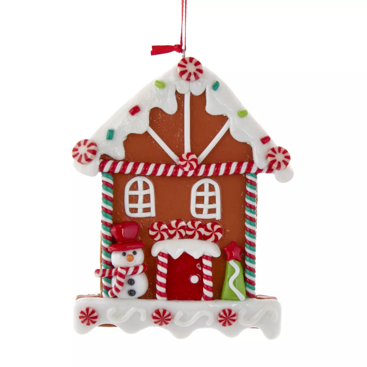 ASSORTIMENT DE 2 MAISONS PAIN D EPICE 12CM MOD B