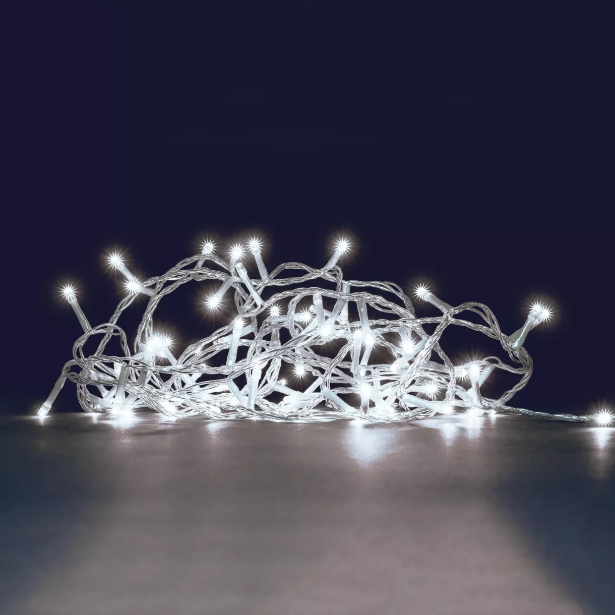 Luces de Navidad realidad aumentada 12 m Blanco frío