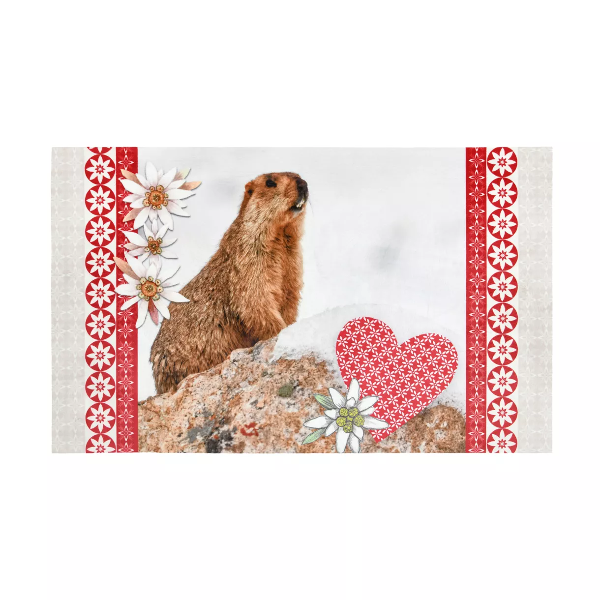 Tapis antidérapant (45 x 75 cm) Beaufort Multicolore