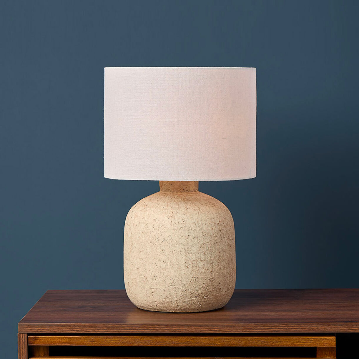 Lampada da tavolo ceramica (H39 cm) Finland Beige