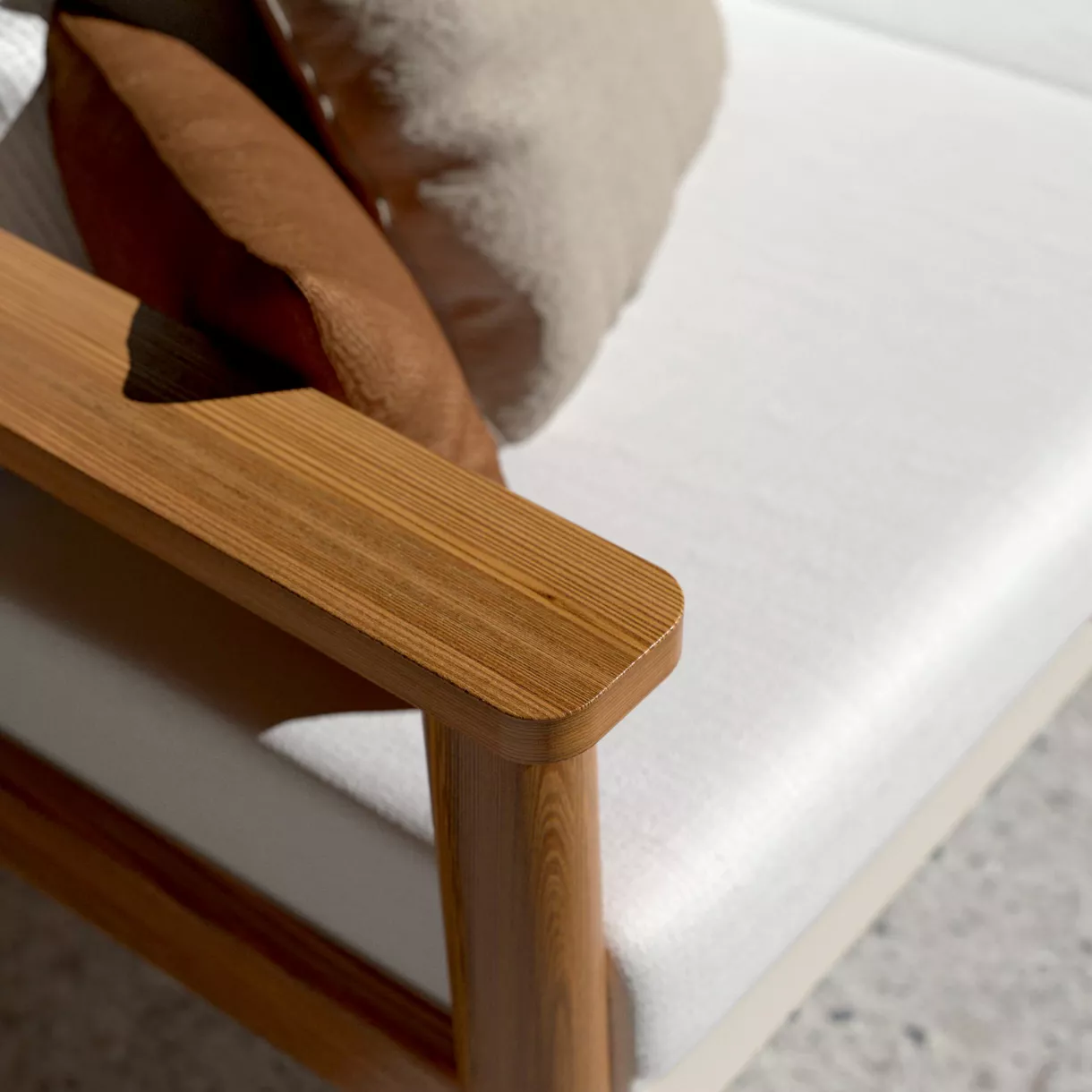 Salon de jardin aluminium 5 places Phuket - Beige