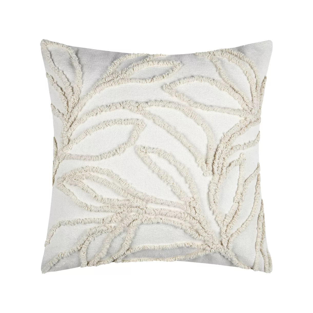 Coussin carré coton (40 x 40 cm) Hemera Beige