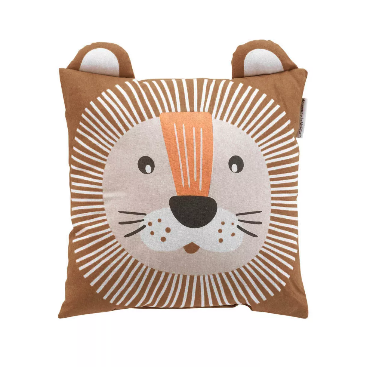 COUSSIN COMPRESSE 40 x 40 CM COTON IMPRIME LOUMBA DES. PLACE