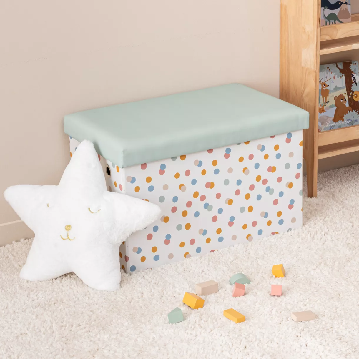 POUF PLI ENIO 57X36X36