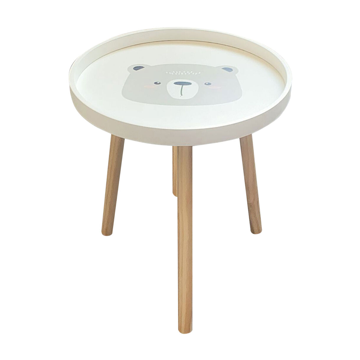 Table basse enfant ourson D33 cm Eminza kids