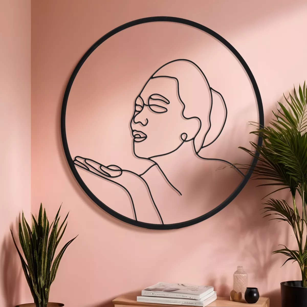 Decoration murale Woman D60 cm