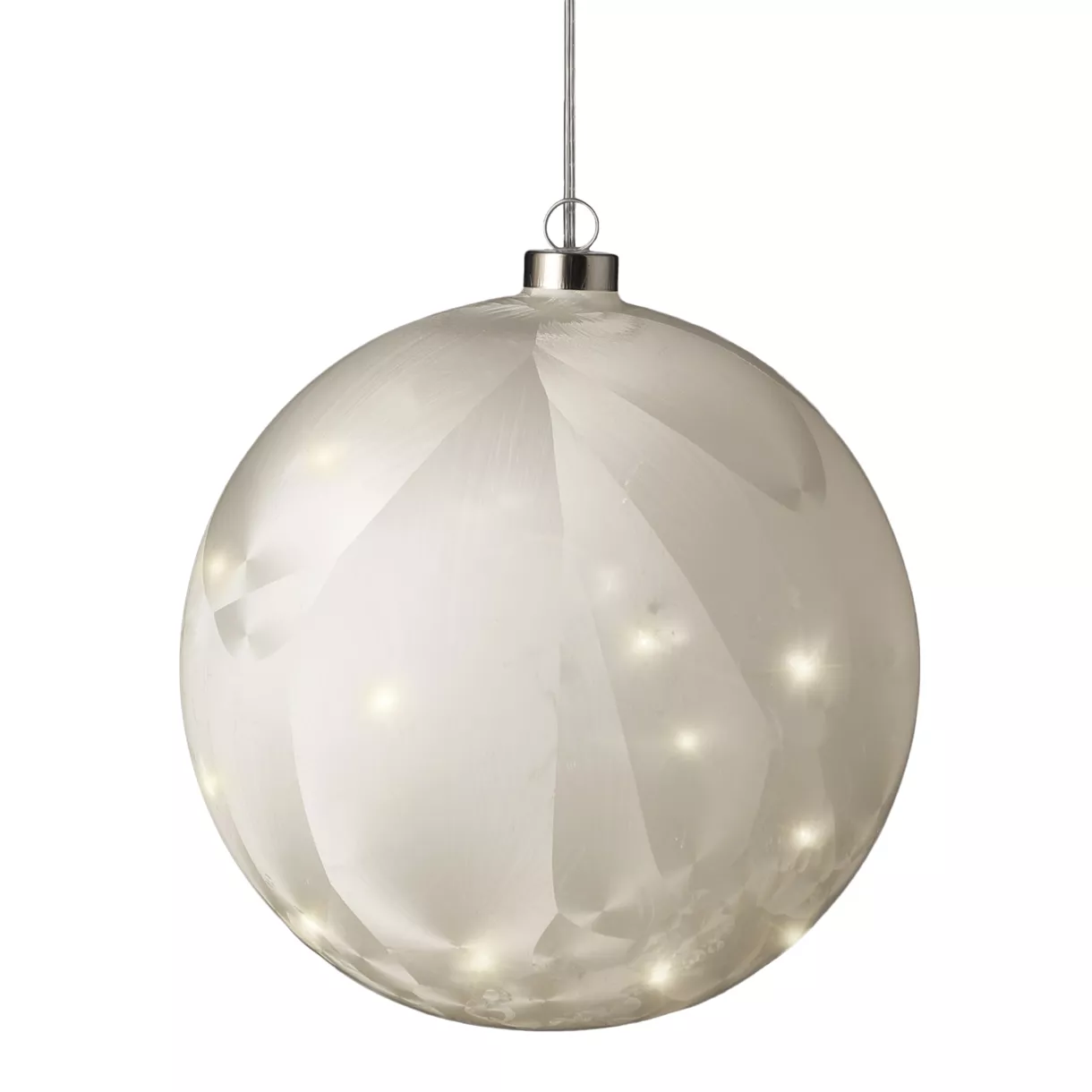 1 Micro LED boule intŽrieur dia20.00cm-40L frost/warm white