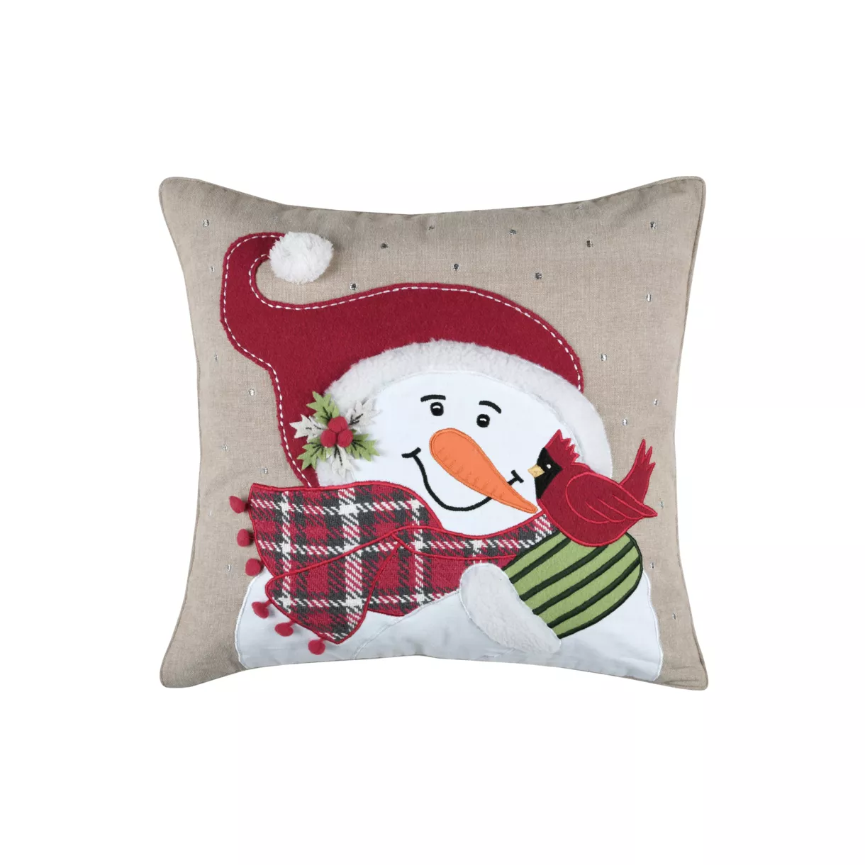 WINTY COUSSIN 45X45 ROUGE