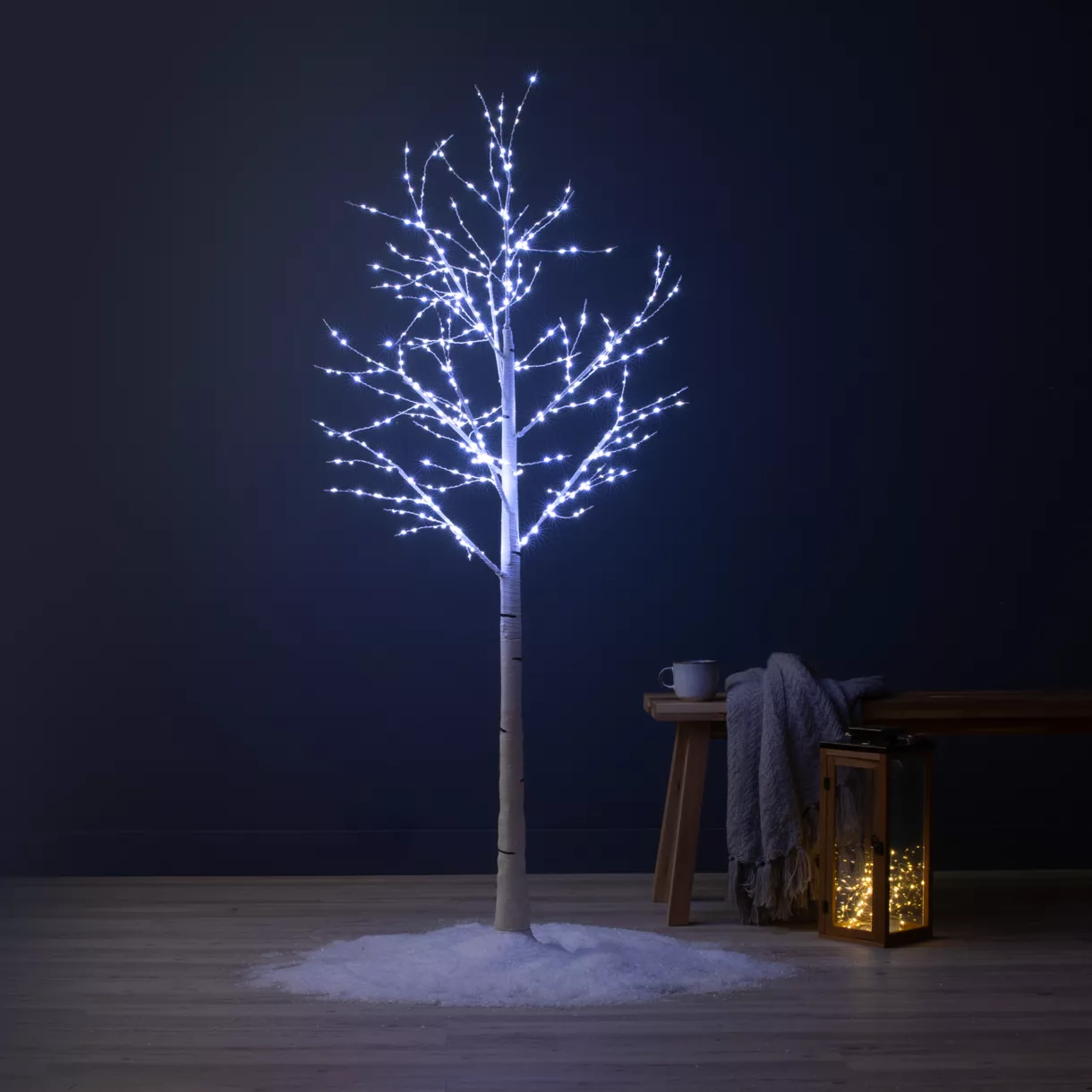 Bouleau lumineux Wills Micro LED H150 cm Blanc froid 1