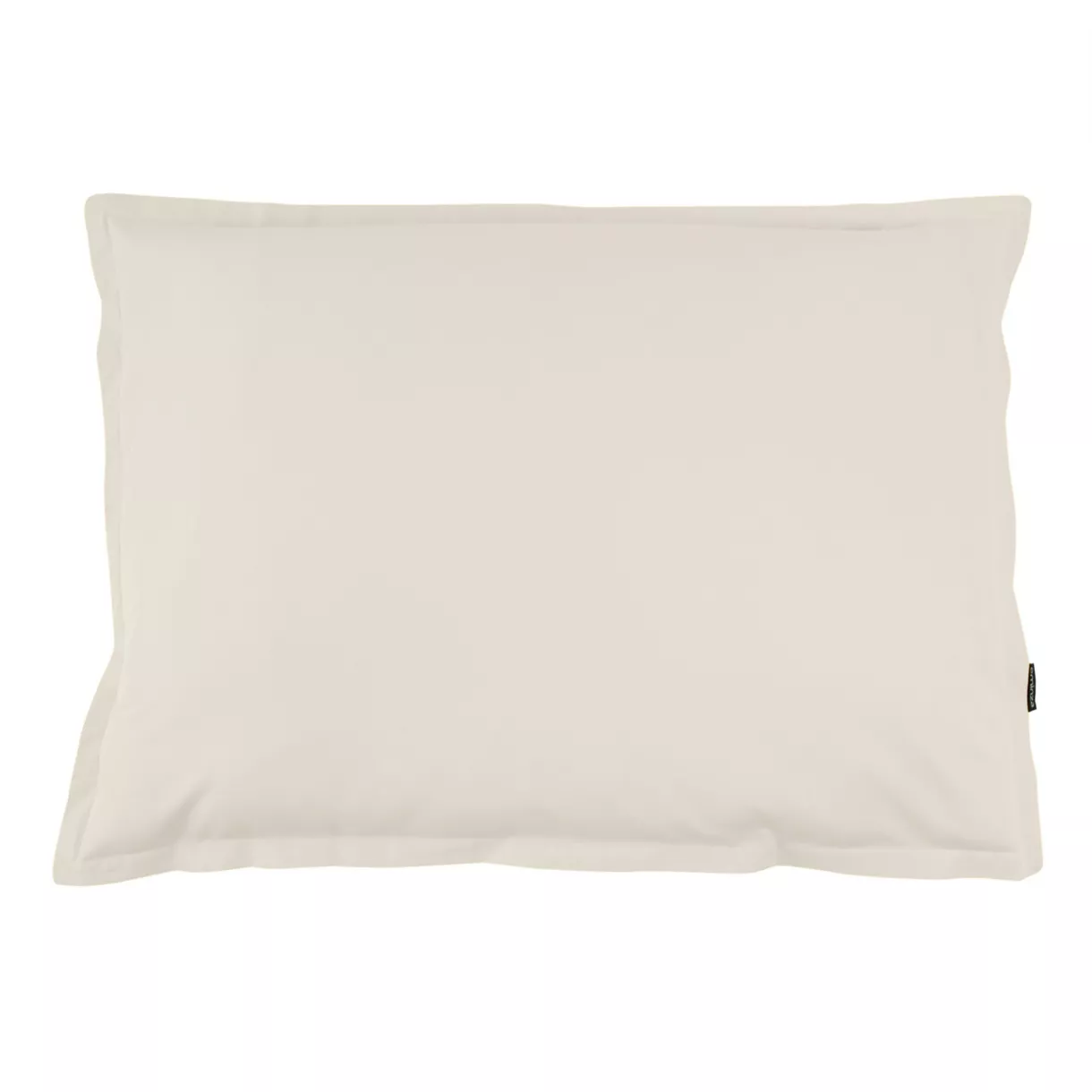 Funda de almohada rectangular de percal de algodón (70 cm) Cali Beige lino