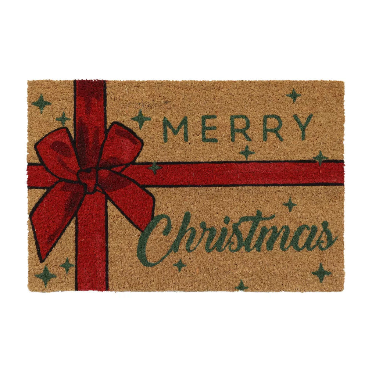 Tapete de Navidad coco (45 x 75 cm) Merry Christmas