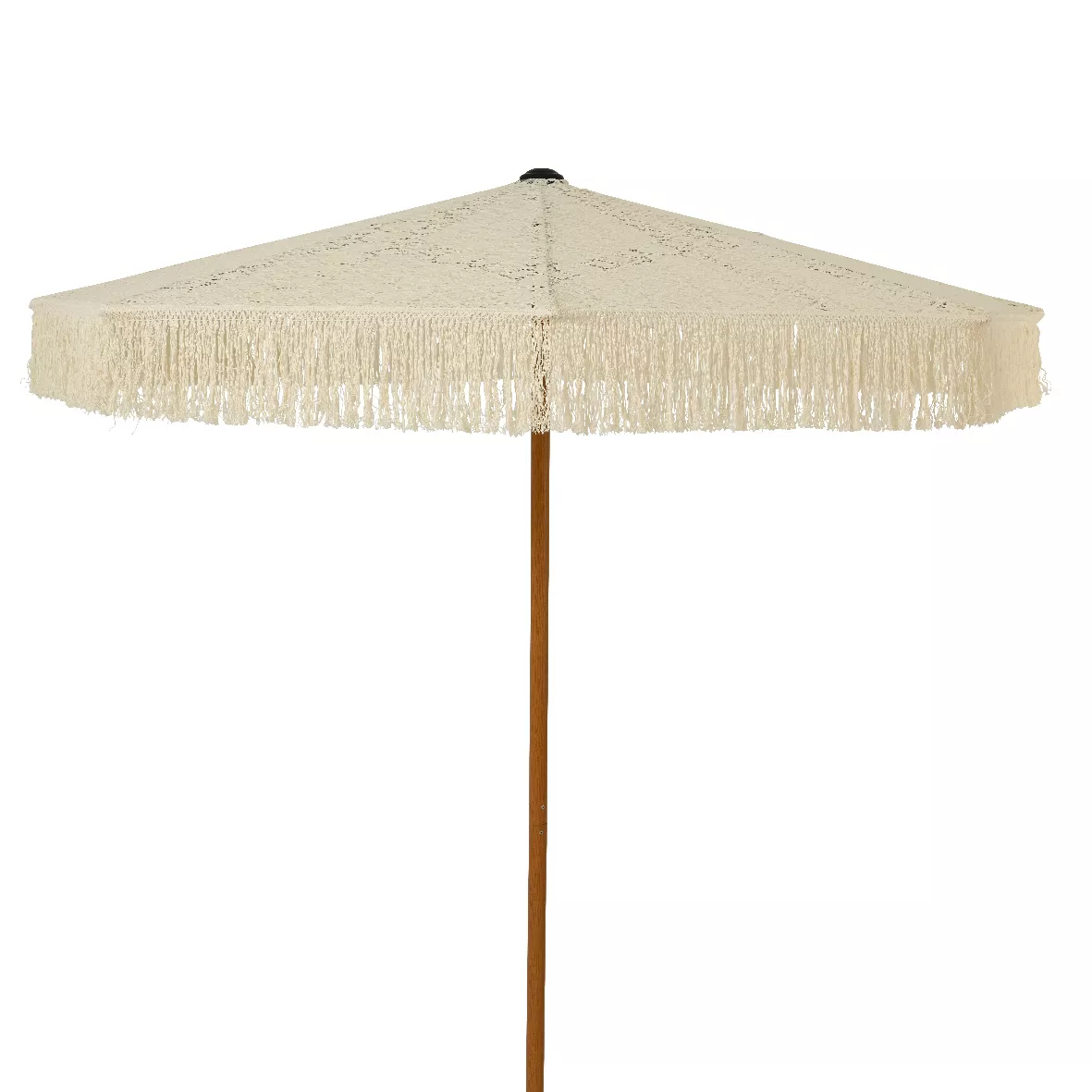 1 Parasol acier dia208-H230cm beige