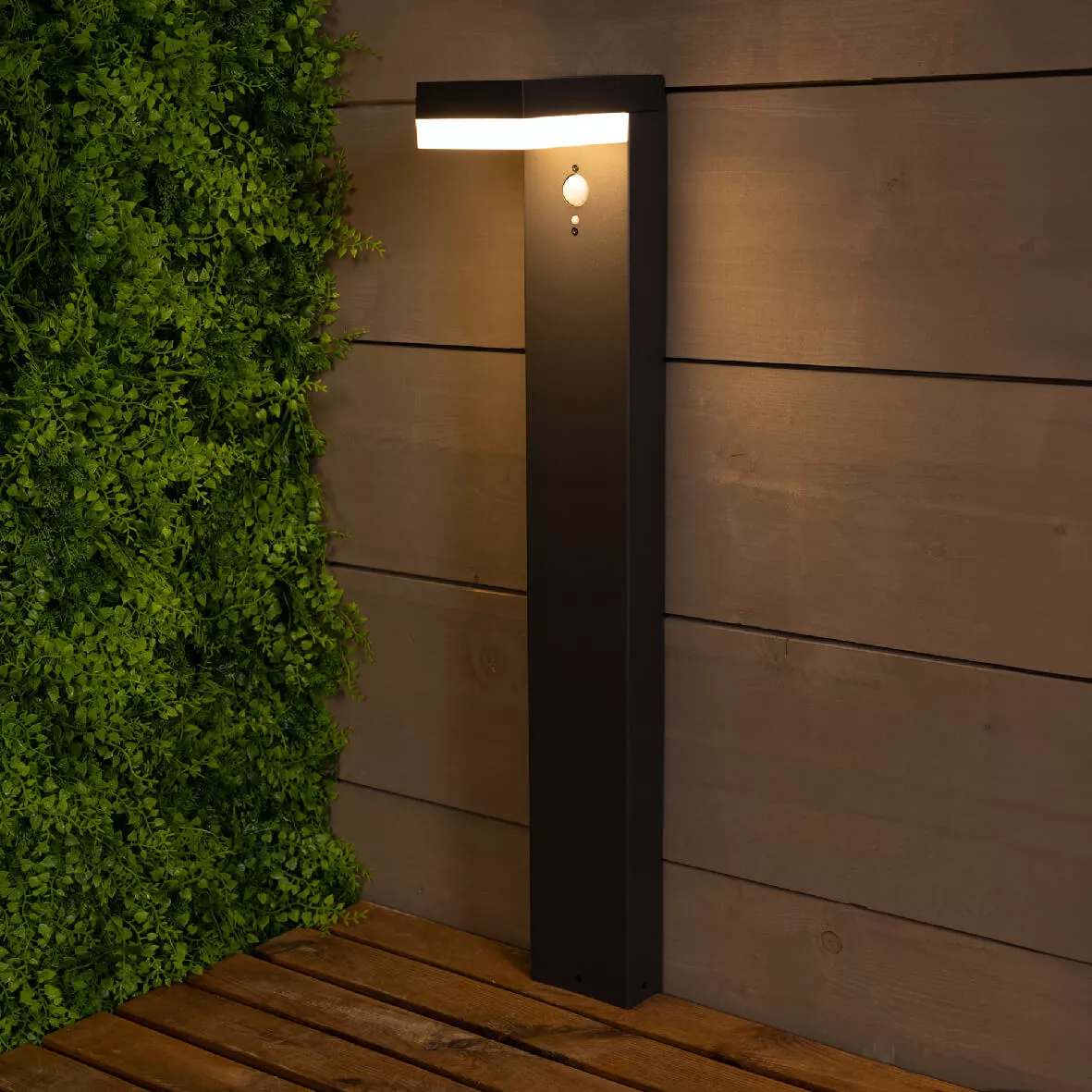 1 Solar pique jardin lumineux
LUMEN PREMIUM L16.50-W9.50-H70cm-40L anthracite