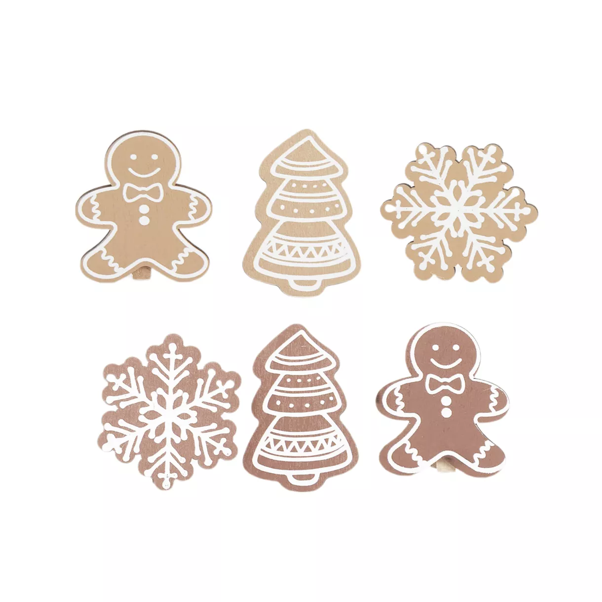 Sachet de 6 suspensions cookies No‘l