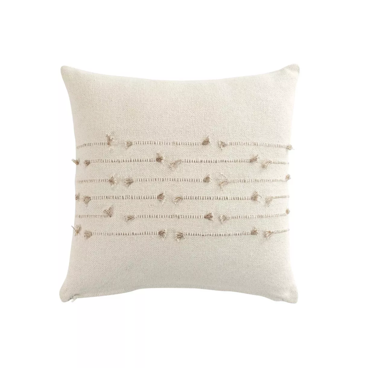 Coussin DŽhoussable (40 x 40 cm) Golden Sunset, Coton Finition Fils CoupŽs