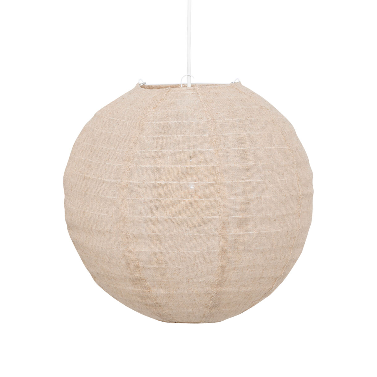 LTRN BOULE LIN JORDY BEIGE D32 D. 35 x P. 32 cm