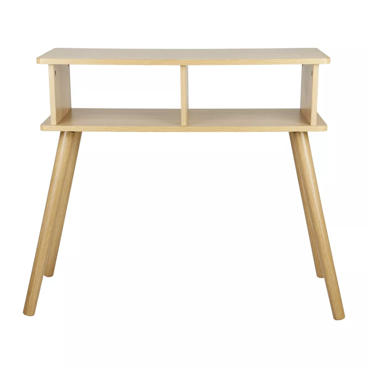 Console Bois 2 Niveaux 'Ella' - Bois certifŽ FSC¨ - Dim : l80xH75xP30cm