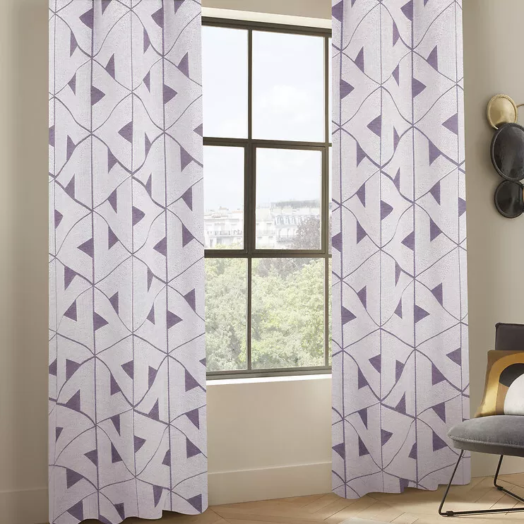 Cortina tejida (140 x 260 cm) Maloé Violeta