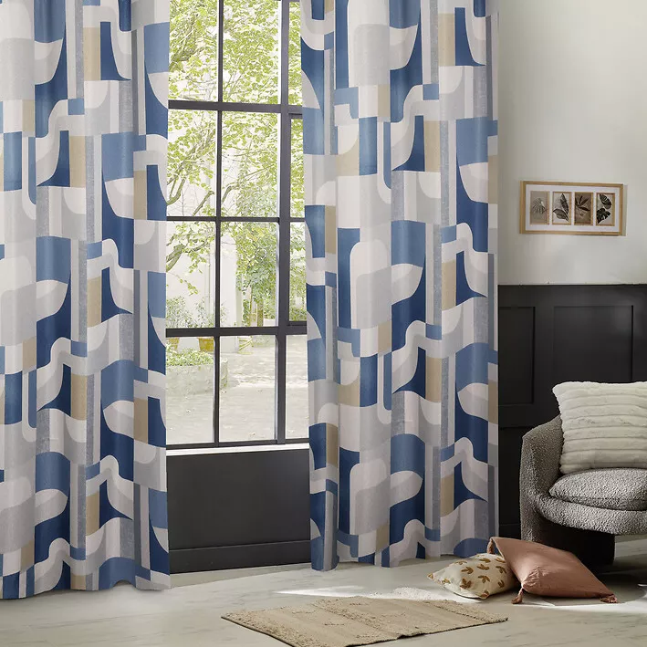 RIDEAU OCC ELENA IMP BL135X260 L. 140 x P. 0,5 x H. 260 cm